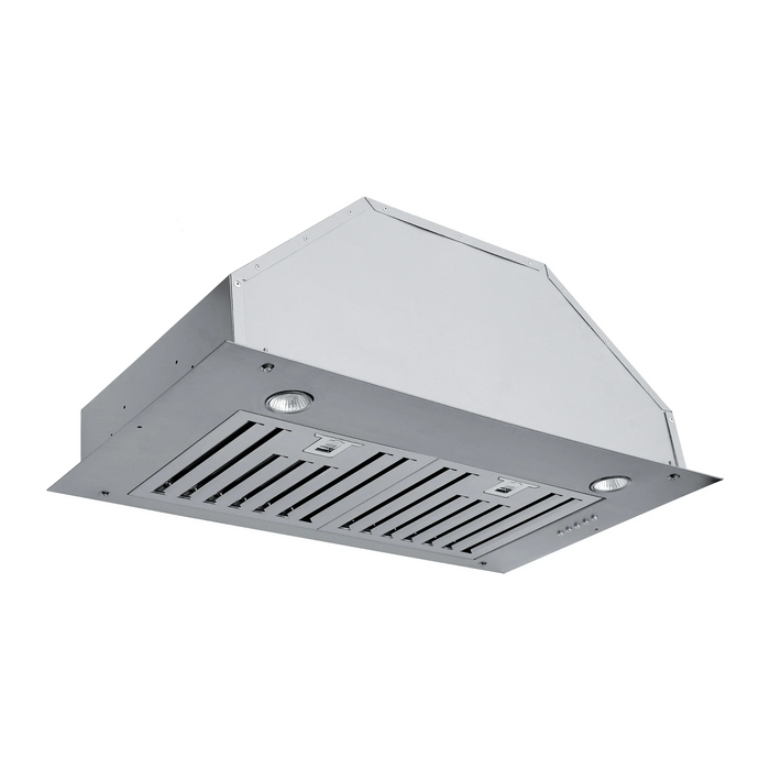Agua Canada 28" HOULIO Built in Stainless Steel Range Hood 650 CFM