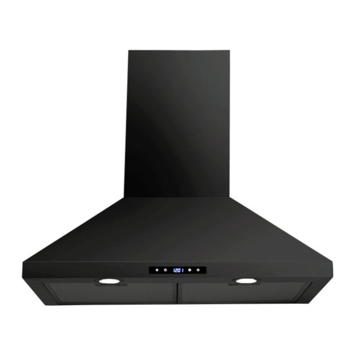 Agua Canada 30" Wall Mounted Pyramid Range Hood W 500 CFM