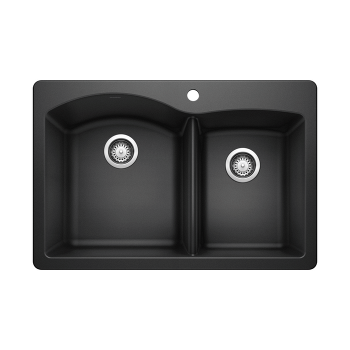 Blanco DIAMOND 1¾ Bowl SILGRANIT Drop-In Kitchen Sink