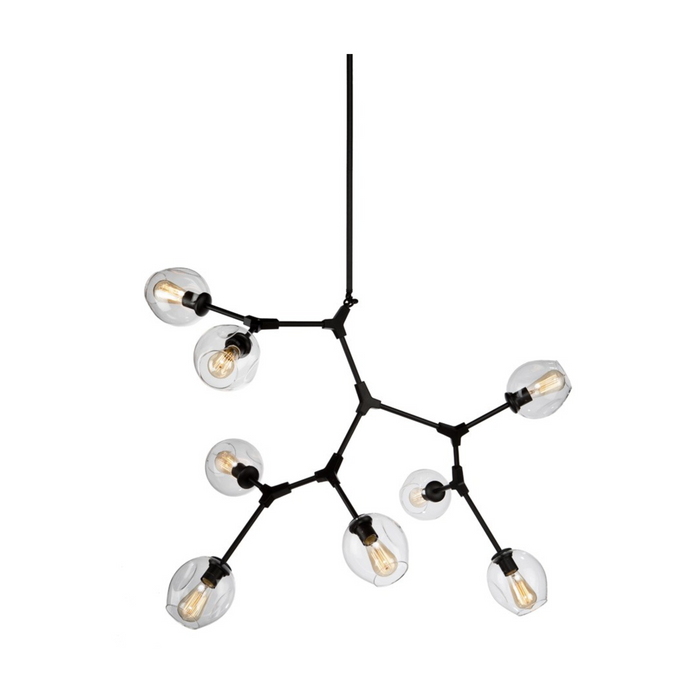 Artcraft Lighting Organic 8-Light Chandelier JA14028BK