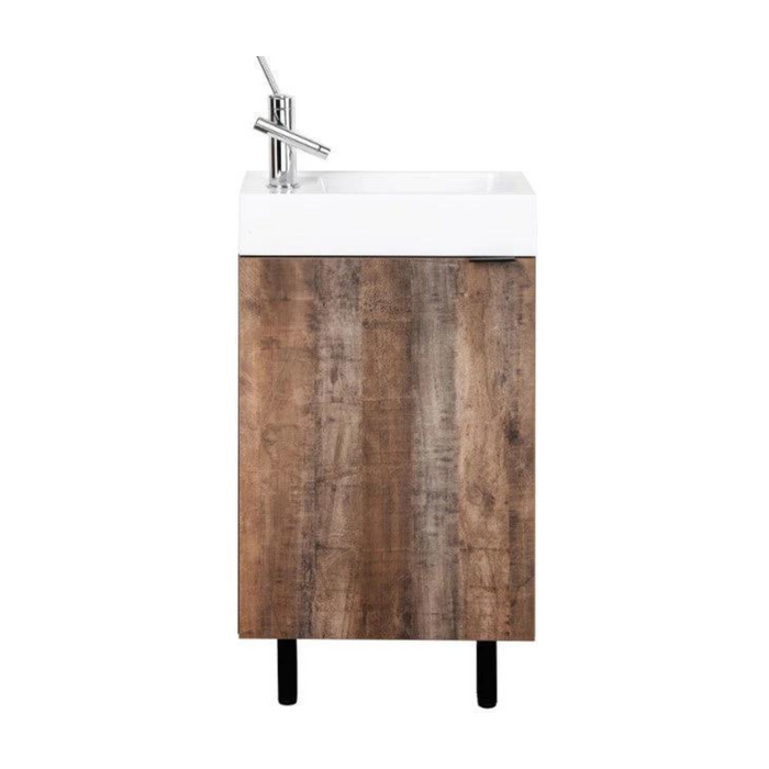 Cutler Studio 18” Space Saver Freestanding Bathroom Vanity