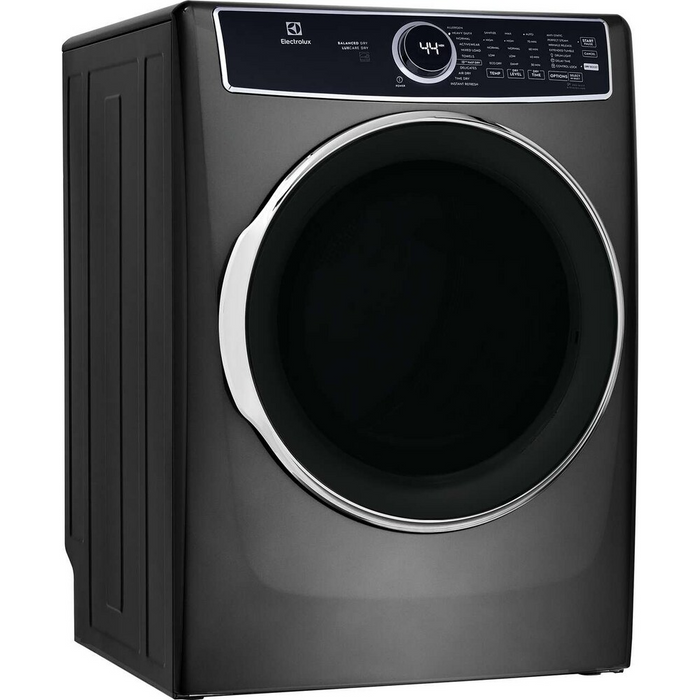 Electrolux Front Load Perfect Steam™ Electric Dryer with Balanced Dry™ and Instant Refresh – 8.0 Cu. Ft. ELFE763CAT