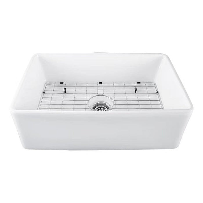 Agua Canada ENVIE 1 Bowl 30X19 Reversible Apron-Front Kitchen Sink