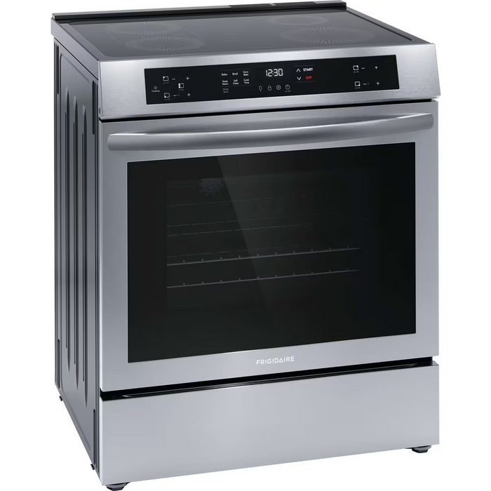 Frigidaire 30" Front Control Induction Range with Convection Bake FCFI308CAS