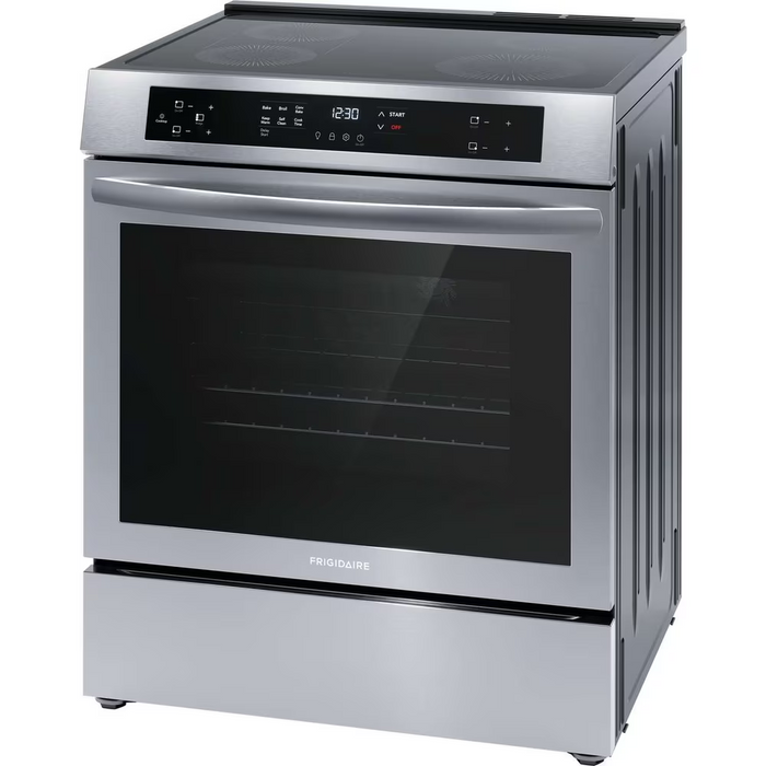 Frigidaire 30" Front Control Induction Range with Convection Bake FCFI308CAS