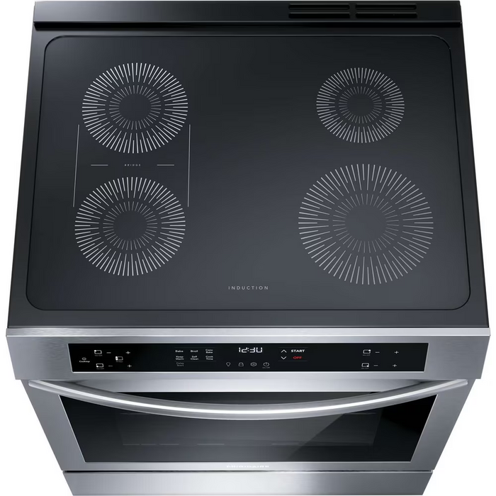 Frigidaire 30" Front Control Induction Range with Convection Bake FCFI308CAS
