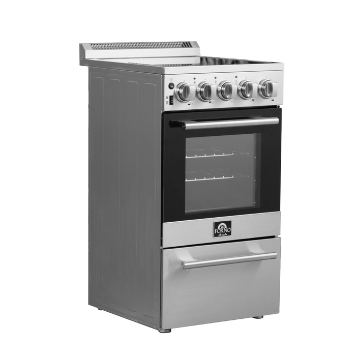 Forno PALLERANO 20" Freestanding Electric Range - FFSEL6052-20