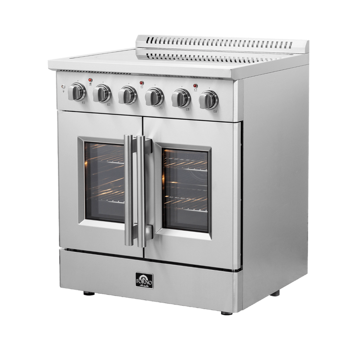 Forno GALIANO 30" Freestanding French Door Electric Range - FFSEL6917-30