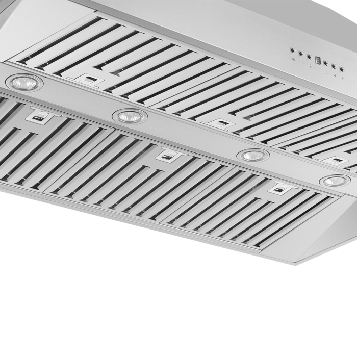 Forno COPPITO 48" Island Range Hood 1200 CFM - FRHIS5129-48