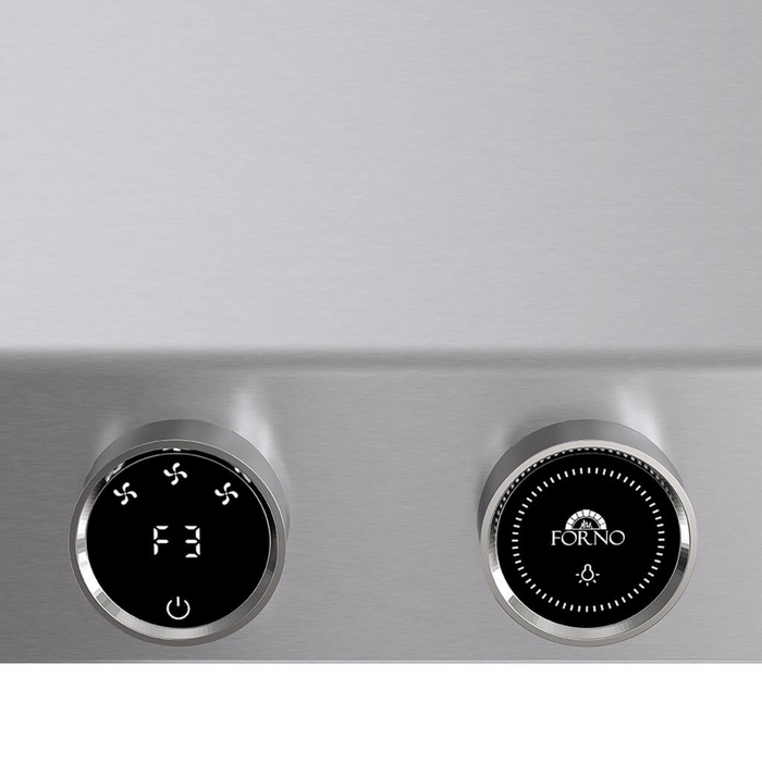 Forno BIAGIO 60″ Wall Mounted Range Hood Stainless Steel,1200 CFM - FRHWM5009-60