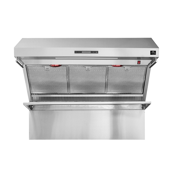 Forno SAVONA 48" Wall Mount Range Hood 1200 CFM with Backsplash - FRHWM5029-48HB
