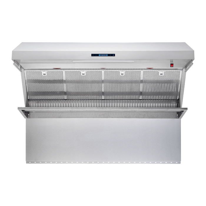Forno SAVONA 60" Wall Mount Range Hood 1200 CFM with Backsplash - FRHWM5029-60HB
