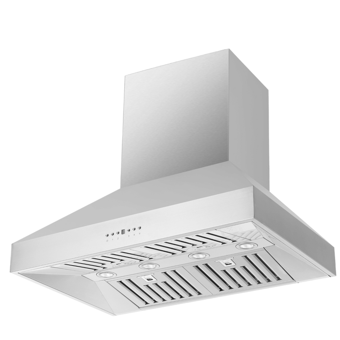 Forno ORVIETO 36" Wall Mounted Range Hood 1200 CFM - FRHWM5094-36
