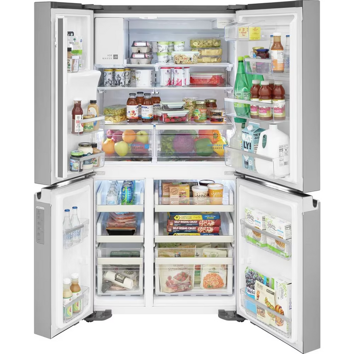 Frigidaire Gallery 36" 21.5 Cu. Ft. Counter-Depth 4-Door Refrigerator GRQC2255BF