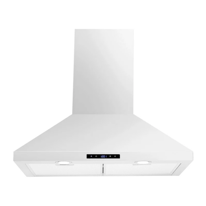 Agua Canada 30" Wall Mounted Pyramid Range Hood W 500 CFM