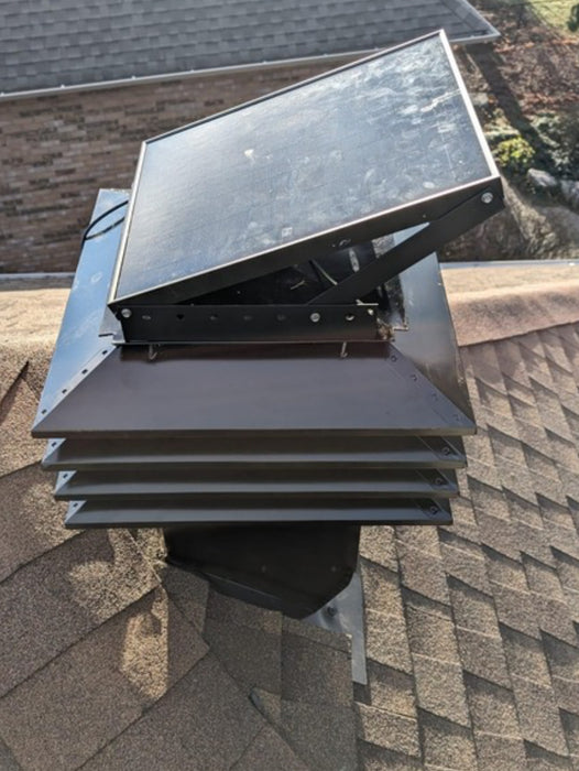 iSolar 20W106-OPTIFLEX Modular Solar Attic Fan Optimum Tower Vent Bundle – High-Efficiency Solar-Powered Ventilation