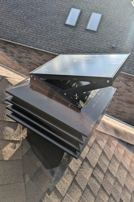 iSolar 20W106-OPTIFLEX Modular Solar Attic Fan Optimum Tower Vent Bundle – High-Efficiency Solar-Powered Ventilation
