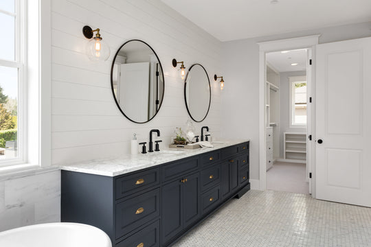 Agua Canada ROMERO Round Faucet W 2 Handles