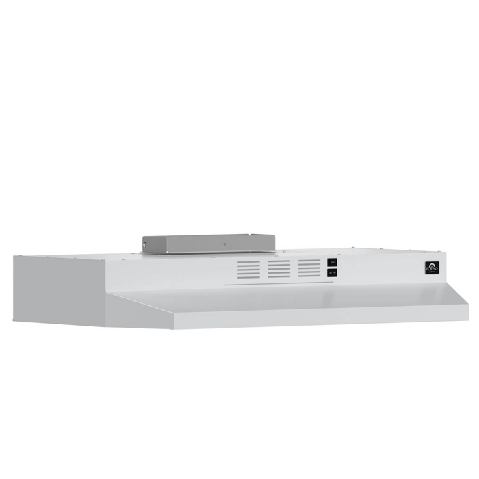 Forno CAPPA 30" Under Cabinet Mount Range Hood in White 200 CFM - FRHUC5200-30WHT