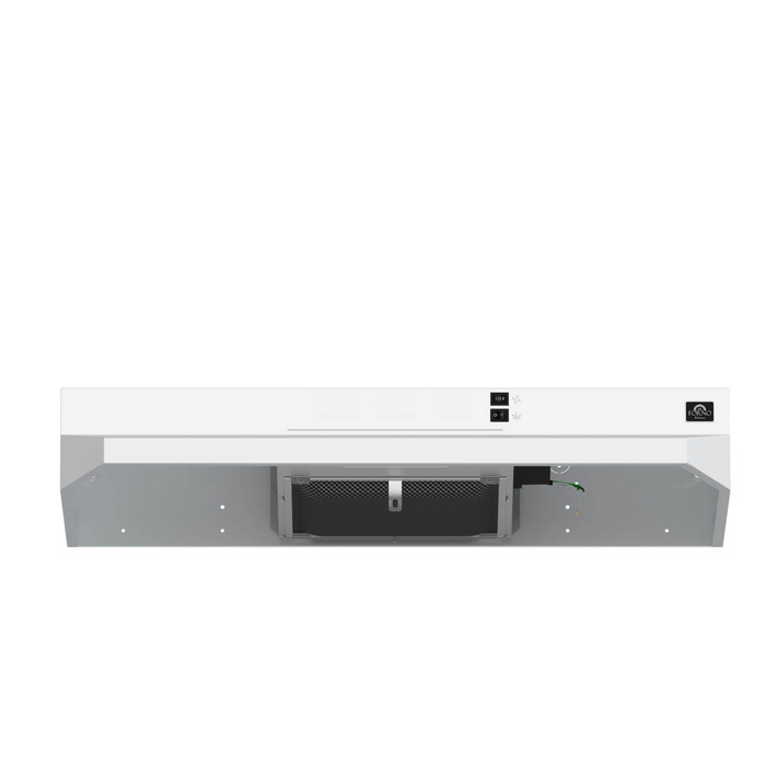 Forno CAPPA 30" Under Cabinet Mount Range Hood in White 200 CFM - FRHUC5200-30WHT