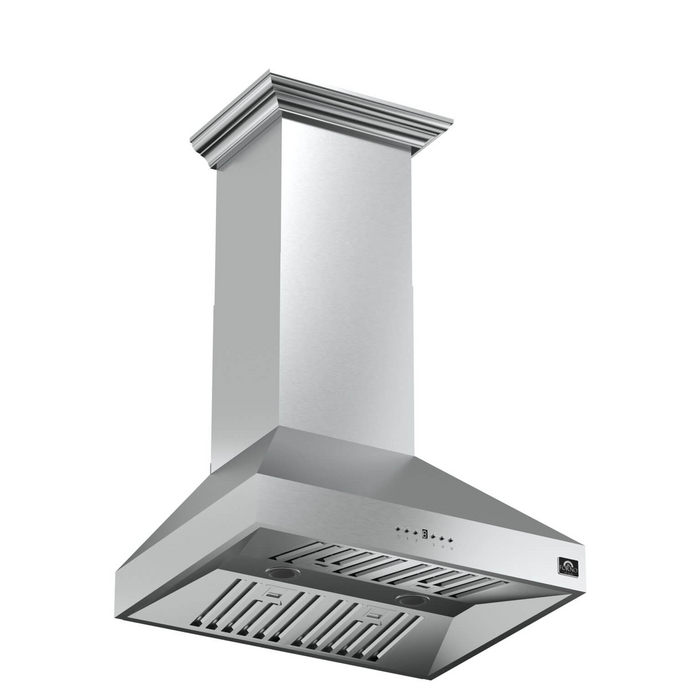 Forno ORVIETO 30" Wall Mounted Range Hood 600 CFM - FRHWM5094-30