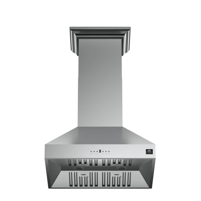 Forno ORVIETO 30" Wall Mounted Range Hood 600 CFM - FRHWM5094-30