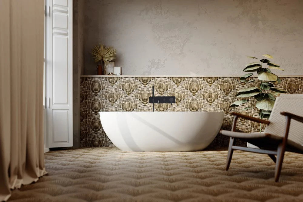 Agua Canada SAHARA Wall Mounted Round Tub Faucet