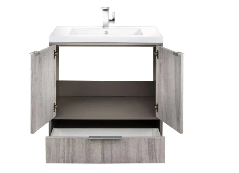 Cutler London 36” Gray Freestanding Vanity LCSHF36