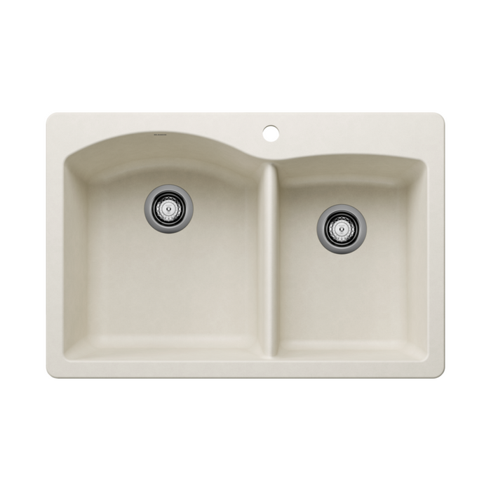 Blanco DIAMOND 1¾ Bowl SILGRANIT Drop-In Kitchen Sink