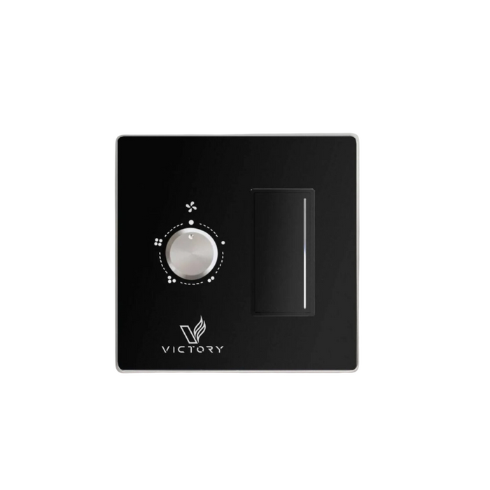 Victory Range Hoods Sunset 600 CFM Black Flush Ceiling Mount Dimmable LED Range Hood