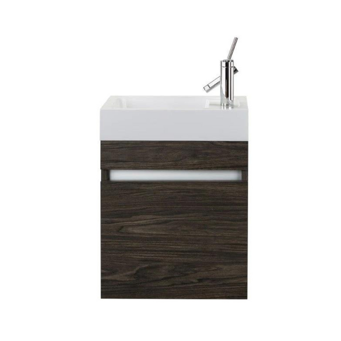 Cutler Piccolo 18” Space Saver Wall Mount Bathroom Vanity