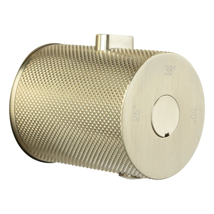 Agua Canada VANIKA Thermostatic Shower Set Including Shower Head, Handshower On Rail And Valve