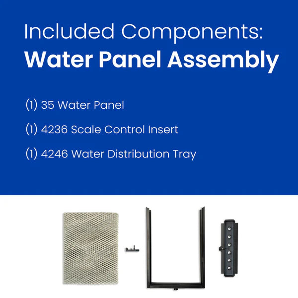 AprilAire 4750 Maintenance Kit With 35 Water Panel