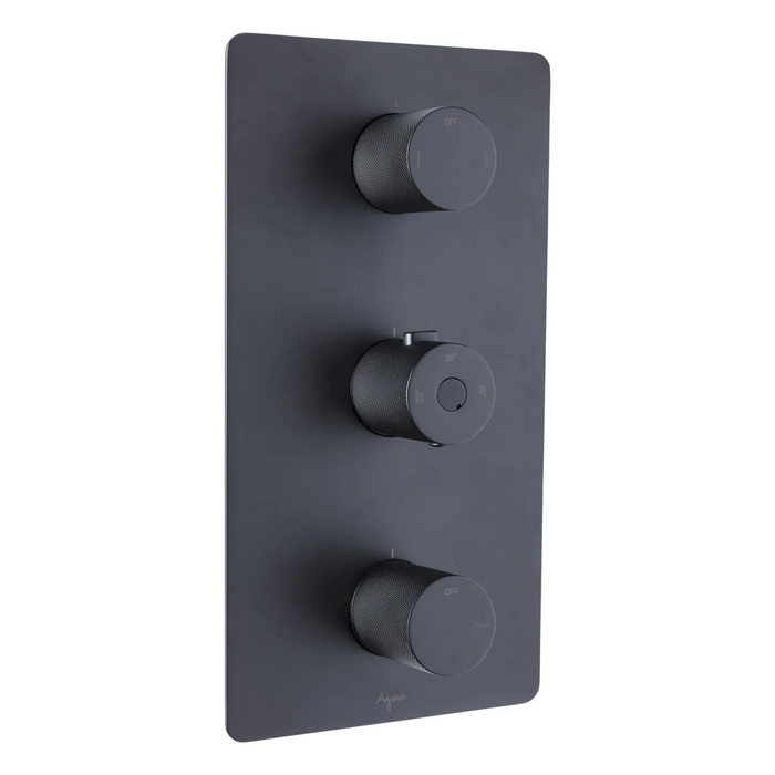 Agua Canada VEDA Thermostatic Shower-Tub Set Including Shower Head, Handshower On Rail, Valve And Spout