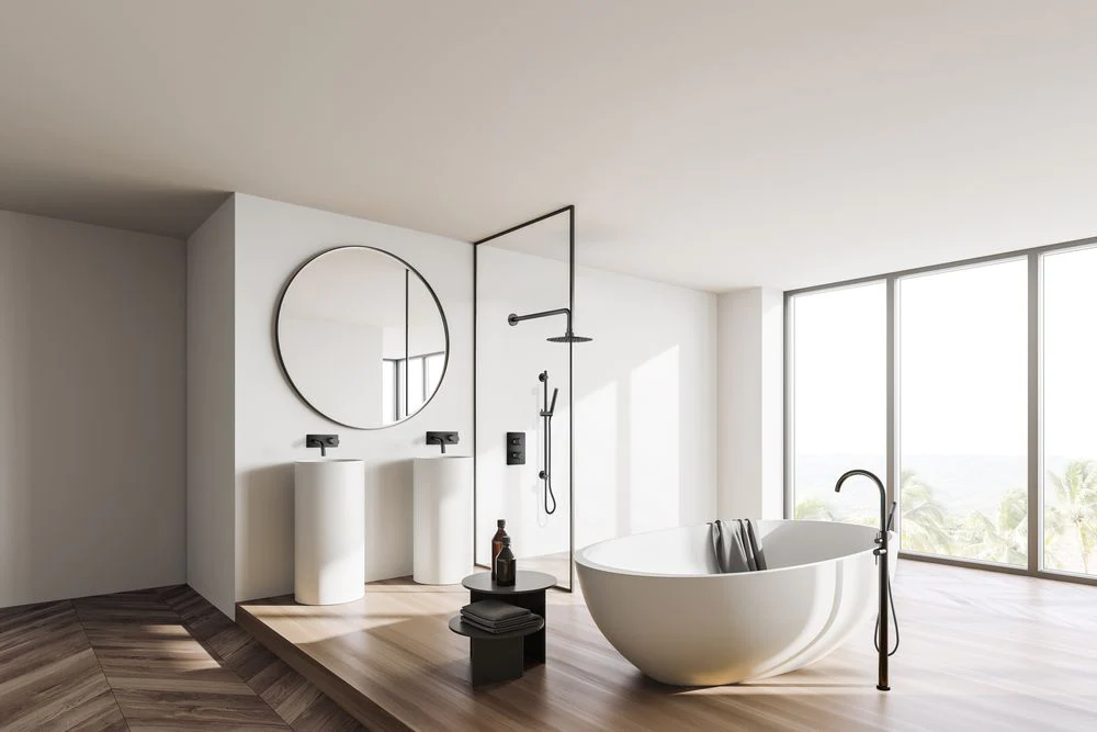 Agua Canada ROSA Industrial Wall Faucet