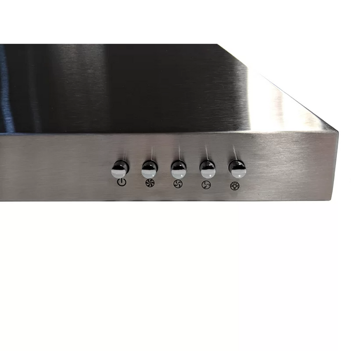 Agua Canada 30" Wall Mounted Pyramid Range Hood W 500 CFM - HAMLET
