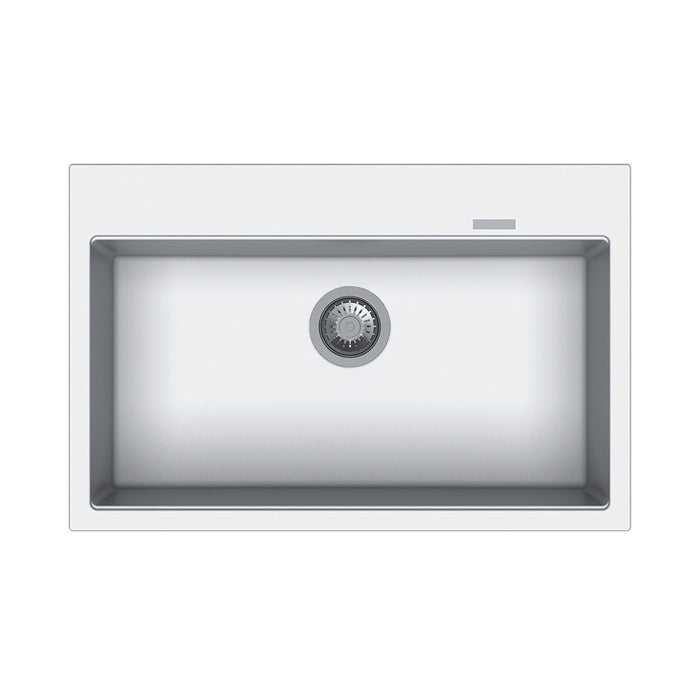 Agua Canada Single Bowl 30’’X20’’ Dual Mount Kitchen Sink