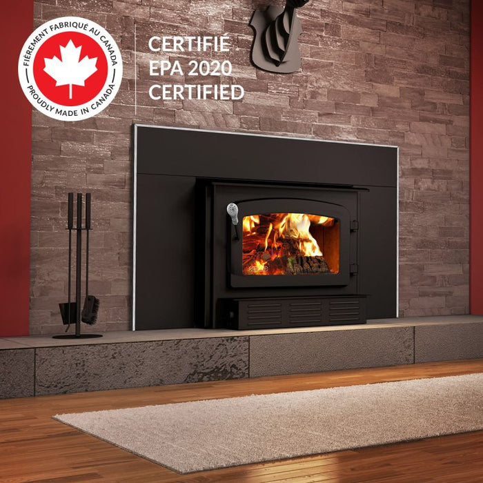 Drolet Escape 1800-I Wood Stove Insert Trio (25ft) DB03127K