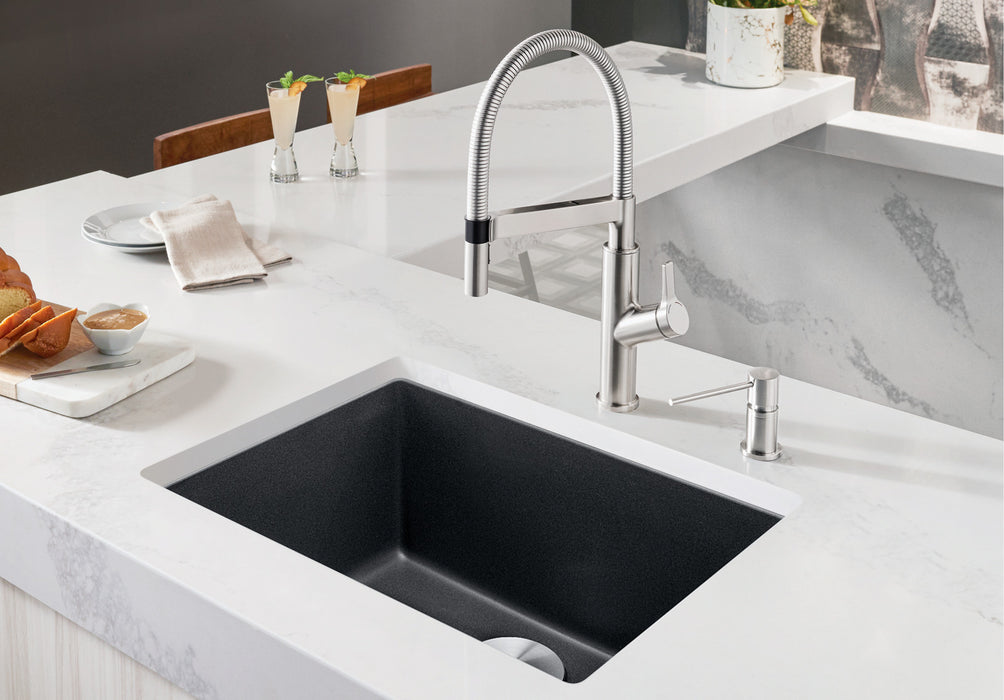 Blanco PRECIS 24 Single Bowl SILGRANIT Undermount Kitchen Sink