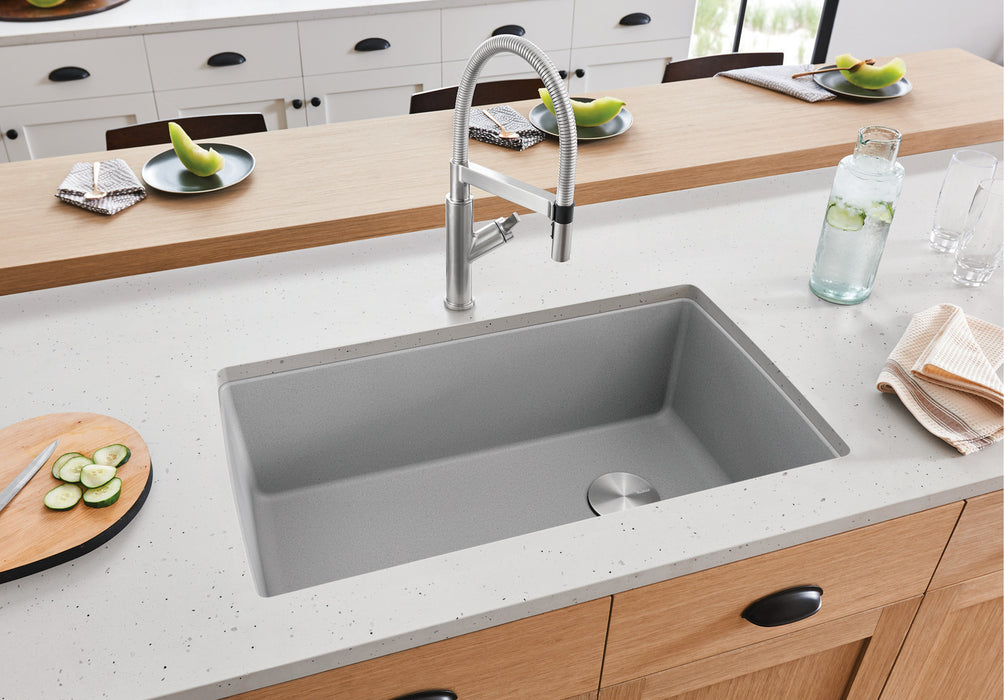 Blanco DIAMOND U Super Single Bowl SILGRANIT Undermount Kitchen Sink