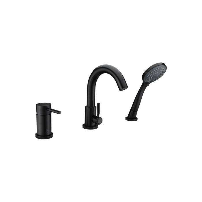 Agua Canada SANTO Modern Round Pcs Bath Tub Faucet