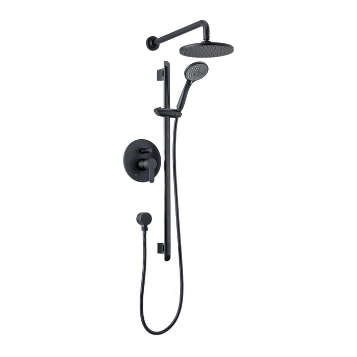 Agua Canada VIENNA Round Shower Kit Rain Shower and Hand Shower Spout