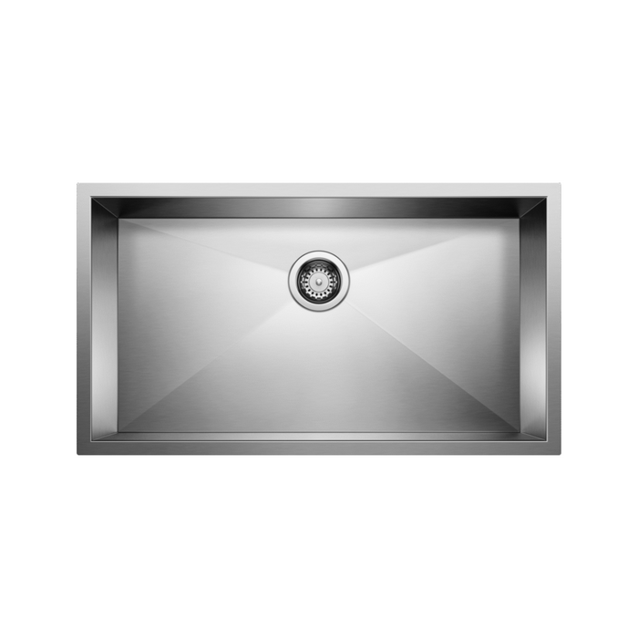Blanco QUATRUS U 1 Super Single Stainless Steel Kitchen Sink - 401248