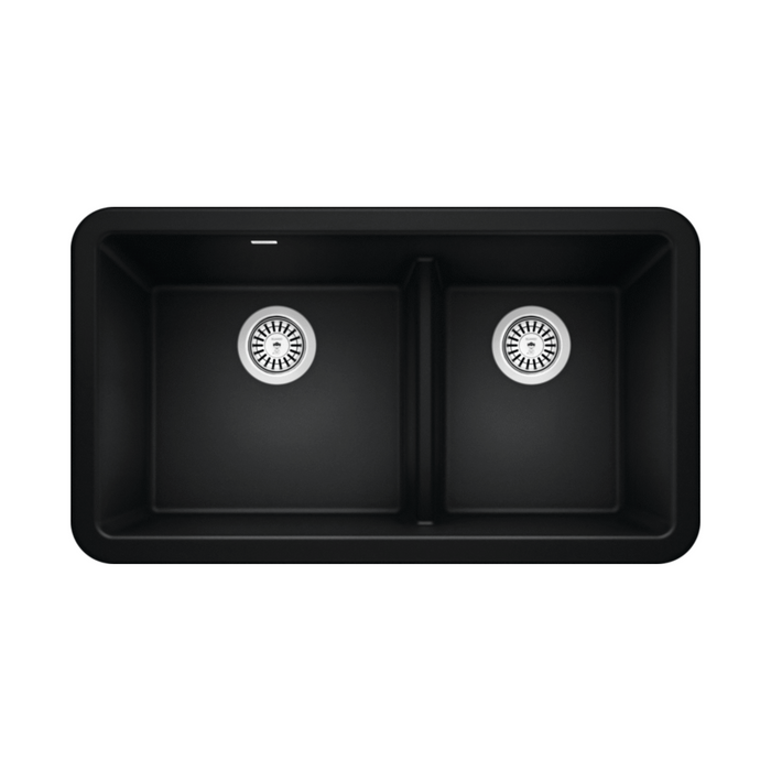 Blanco IKON 33 1¾ Low Divide Double Bowl SILGRANIT Apron Kitchen Sink