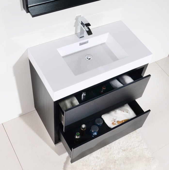 KubeBath Bliss 36" Freestanding Modern Bathroom Vanity