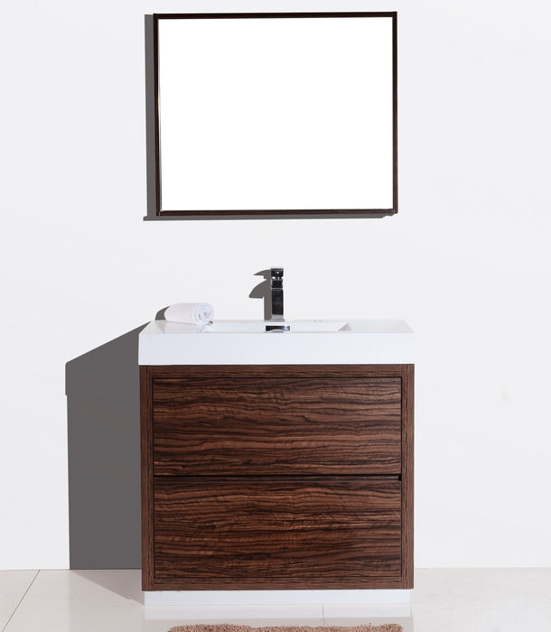 KubeBath Bliss 36" Freestanding Modern Bathroom Vanity