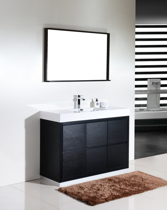 KubeBath Bliss 48" Freestanding Modern Bathroom Vanity
