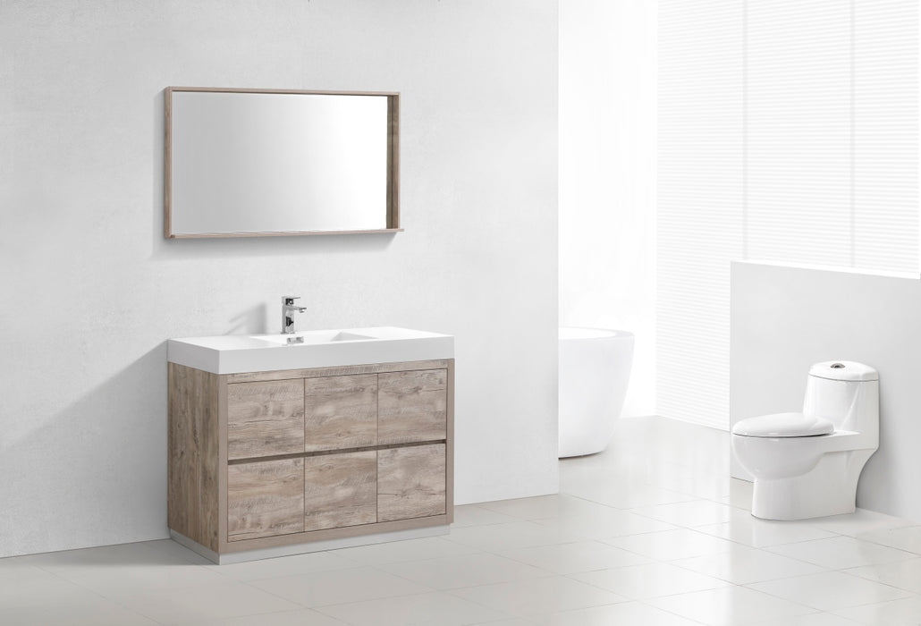 KubeBath Bliss 48" Freestanding Modern Bathroom Vanity