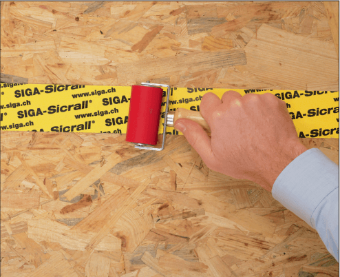 SIGA Sicrall® 60mm Vapor Barrier Adhesive Tape (Box of 10) - SIGA North America - Rise