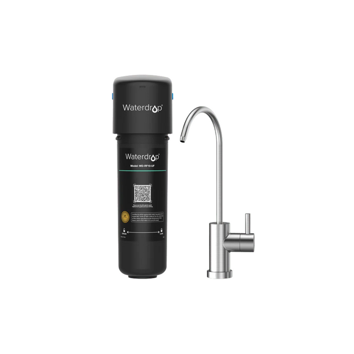 Waterdrop Ultrafiltration Under Sink Water Filtration System With Dedicated Faucet